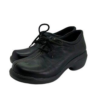 Nurse Mates Black Nadia Oxford Shoes